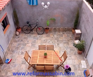 Reforma integral de patio interior Reforma integral de patio interior